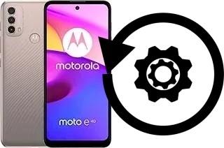 Comment réinitialiser ou reset un Motorola Moto E40