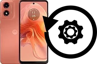 Comment réinitialiser ou reset un Motorola Moto G04s