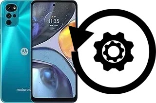 Comment réinitialiser ou reset un Motorola Moto G22