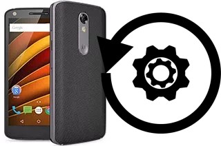 Comment réinitialiser ou reset un Motorola Moto X Force