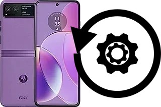 Comment réinitialiser ou reset un Motorola Razr 40