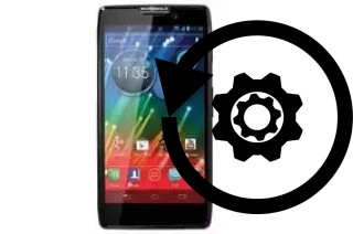 Comment réinitialiser ou reset un Motorola RAZR HD