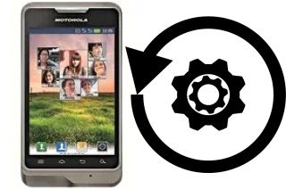 Comment réinitialiser ou reset un Motorola XT390