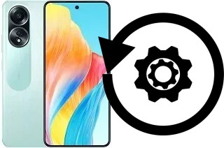 Comment réinitialiser ou reset un Oppo A58 4G