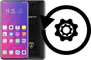 Comment réinitialiser ou reset un Oppo Find X Lamborghini Edition