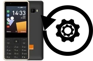 Comment réinitialiser ou reset un Orange Sanza XL