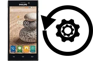 Comment réinitialiser ou reset un Philips V787