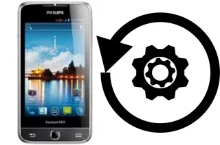 Comment réinitialiser ou reset un Philips W736