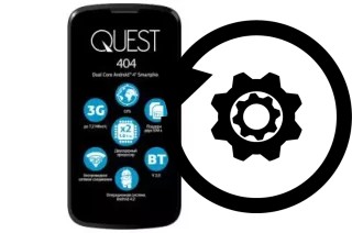 Comment réinitialiser ou reset un Qumo Quest 404