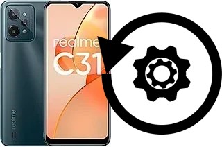 Comment réinitialiser ou reset un Realme C31