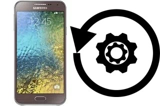 Comment réinitialiser ou reset un Samsung Galaxy E5