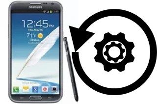 Comment réinitialiser ou reset un Samsung Galaxy Note II CDMA