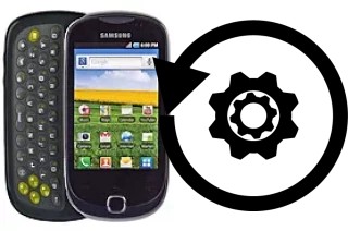 Comment réinitialiser ou reset un Samsung Galaxy Q T589R