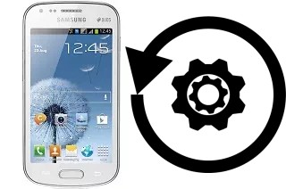 Comment réinitialiser ou reset un Samsung Galaxy S Duos S7562