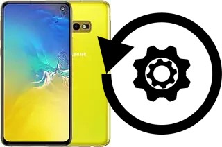 Comment réinitialiser ou reset un Samsung Galaxy S10e