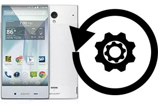 Comment réinitialiser ou reset un Sharp Aquos Crystal