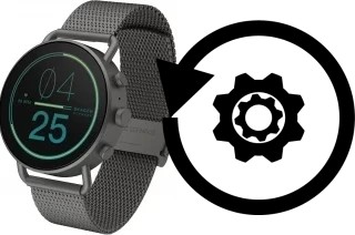 Comment réinitialiser ou reset un Skagen Gen 6