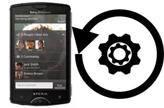 Comment réinitialiser ou reset un Sony Ericsson Xperia mini