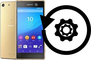 Comment réinitialiser ou reset un Sony Xperia M5