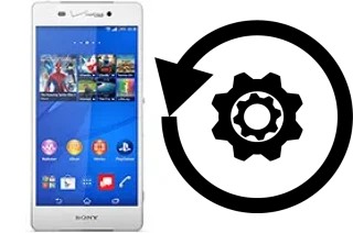 Comment réinitialiser ou reset un Sony Xperia Z3v