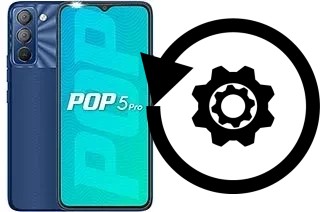 Comment réinitialiser ou reset un Tecno Pop 5 Pro