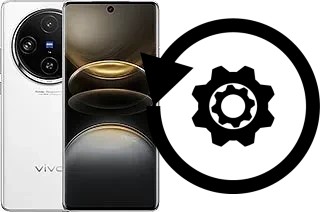 Comment réinitialiser ou reset un vivo X100s Pro