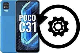 Comment réinitialiser ou reset un Xiaomi Poco C31