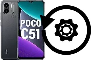 Comment réinitialiser ou reset un Xiaomi Poco C51