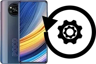 Comment réinitialiser ou reset un Xiaomi Poco X3 Pro