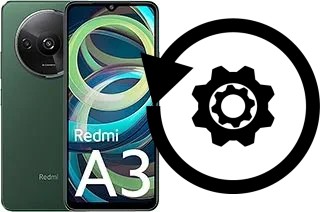 Comment réinitialiser ou reset un Xiaomi Redmi A3 Pro