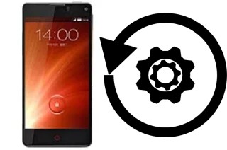 Comment réinitialiser ou reset un ZTE nubia Z5S mini NX403A