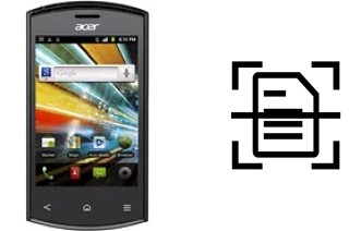 Numériser un document sur un Acer Liquid Express E320