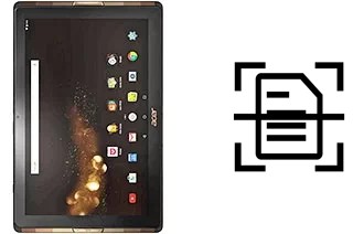 Numériser un document sur un Acer Iconia Tab 10 A3-A40