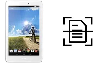 Numériser un document sur un Acer Iconia Tab 8 A1-840FHD