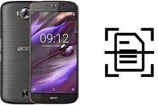 Numériser un document sur un Acer Liquid Jade 2