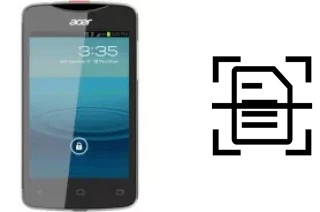 Numériser un document sur un Acer Liquid Z3