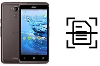 Numériser un document sur un Acer Liquid Z410