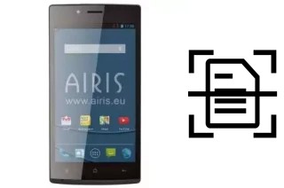 Numériser un document sur un Airis TM54QM