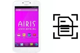 Numériser un document sur un Airis TM60D