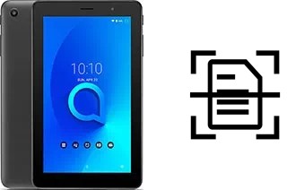 Numériser un document sur un alcatel 1T 7