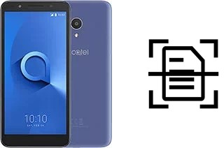 Numériser un document sur un alcatel 1x