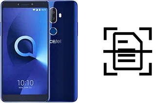 Numériser un document sur un alcatel 3v