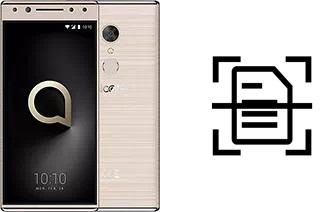 Numériser un document sur un alcatel 5