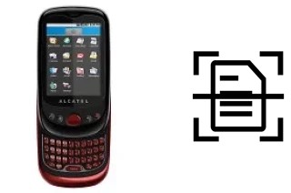 Numériser un document sur un alcatel OT-980