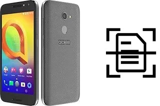 Numériser un document sur un alcatel A3