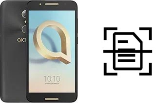 Numériser un document sur un alcatel A7