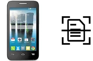 Numériser un document sur un alcatel Evolve 2