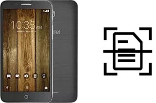 Numériser un document sur un alcatel Fierce 4