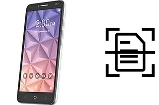 Numériser un document sur un alcatel Fierce XL