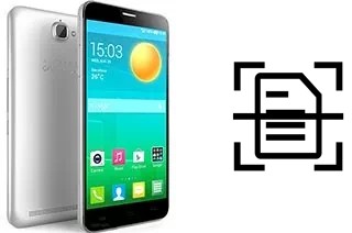 Numériser un document sur un alcatel Flash